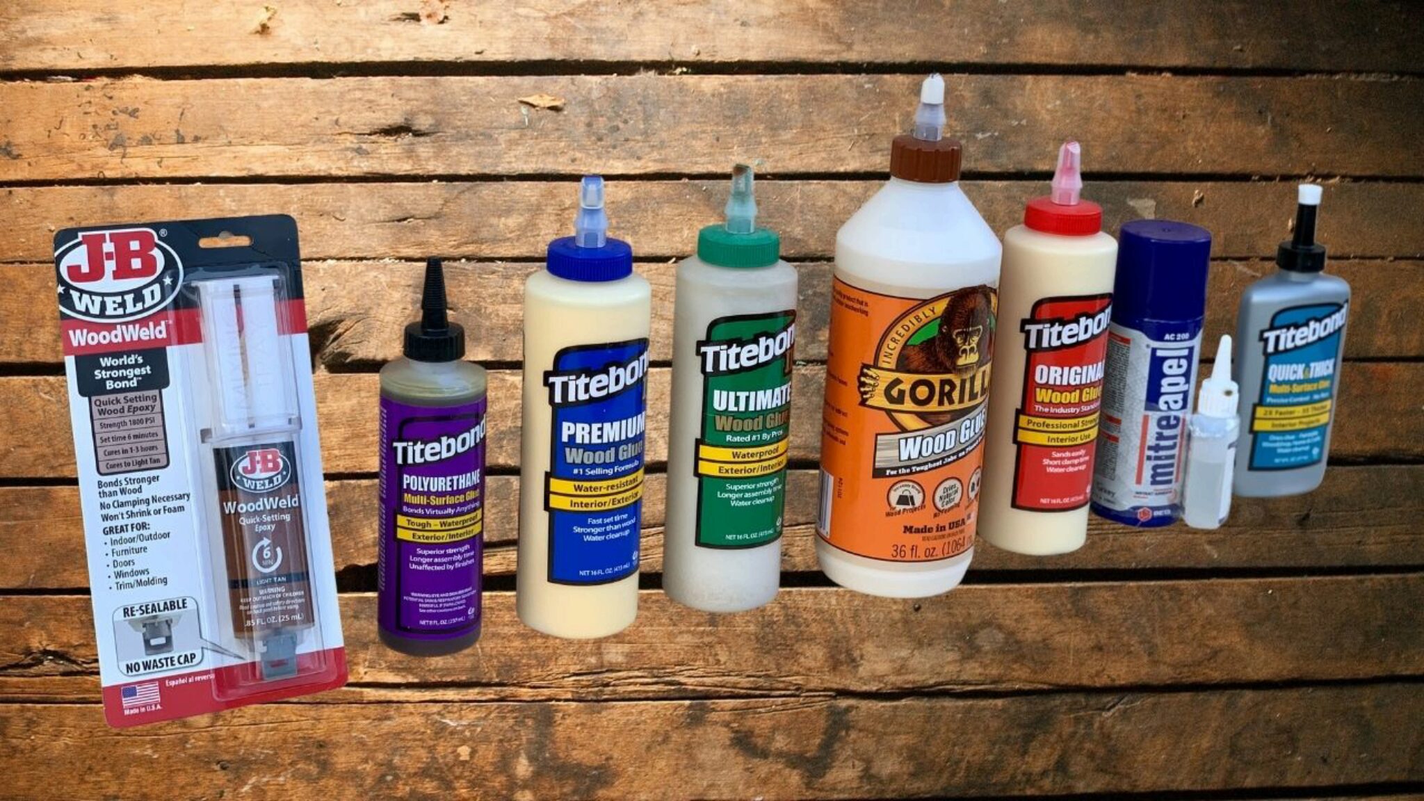 Best Wood Glue. Adhesives For Furniture & Other